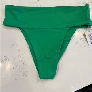 Free People x Toast Swim Banded Waist Bottom sz XS